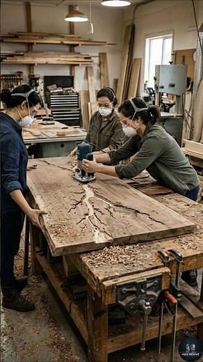We Trapped Lightning Inside a Table ⚡DIY build