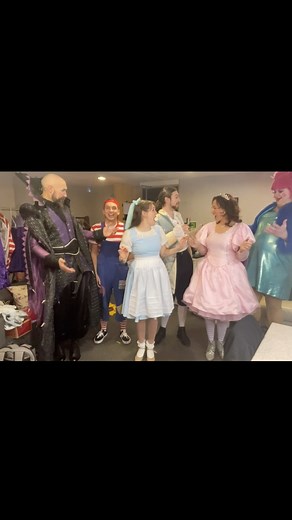 You are invited to come be our guest at the @ropetackleart centre … let me present the cast of Beauty & the Beast 😁🎭 Love these guys 🥰 my Panto chums 😘 @ariane_murchie @tomisted21 @james.austin.harvey @alexformanactor @cam.veillard #panto #beautyandthebeast #pantomime #ropetackleartscentre | Sarah Booker