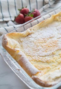 ✨DUTCH BABY PANCAKES✨Light and fluffy German Pancakes are a breakfast staple and a family favorite! Our German Pancake Recipe takes only a few minutes to prepare - and you probably have everything on hand. Just five ingredients! #dutchbabypancakes #germanpancakes #breakfast #homemadebreakfast https://prettyprovidence.com/german-pancakes/ | Pretty Providence