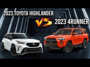2023 Toyota Highlander vs 2023 4Runner: This might surprise