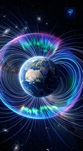 Earth is wrapped in an invisible magnetic shield that protects life from deadly solar radiation.