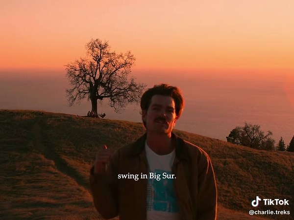 Goated Tree Swing Adventures in Big Sur