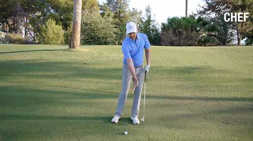 Use the stack and tilt method to hit perfect wedge shots from 50-125 yards