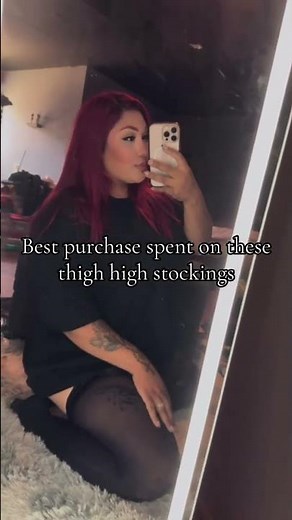 Best Purchase Ever? Thigh High Stockings Review! 😍 #fashionreview #styletips