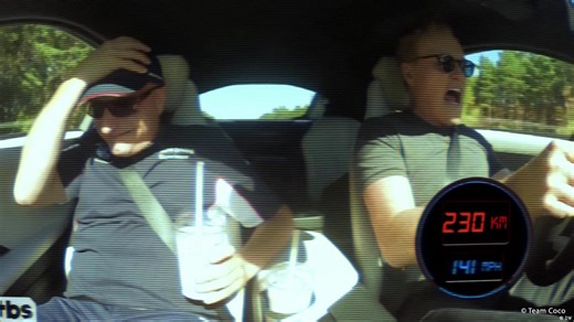 Speeding on German autobahns