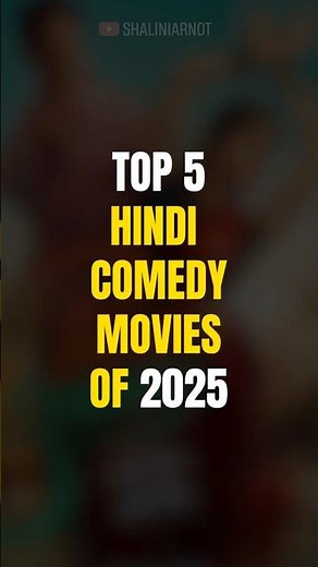Top 5 Hindi Comedy Movies of 2025 | 2025 Best Comedy Movies | 2025 Funny Movies