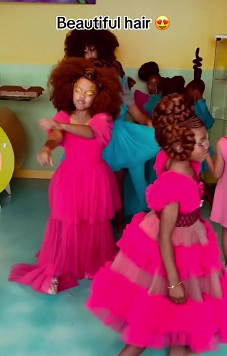 Beautiful Hair of Precious Girls 💖 | Curly Red Hair, Afro Hairstyles
