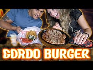 We tried the 2,000 CALORIE GORDO BURGER | Review