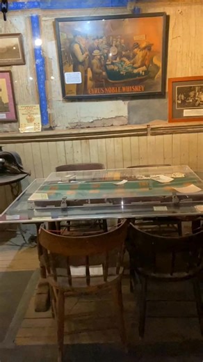 Doc Hollidays Faro Table. Deal me In ! #wyattearp #tombstone #iconic #ValKilmer #bignosekate #docholliday #kurtrussell Arizona Timeless Tourist | Jeff Schreckler