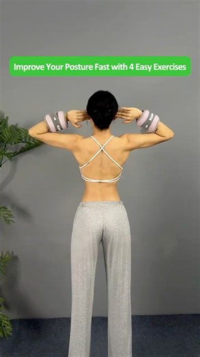 4 Daily Moves to Strengthen Your Back, Straighten Your Shoulders, and Improve Posture Fast