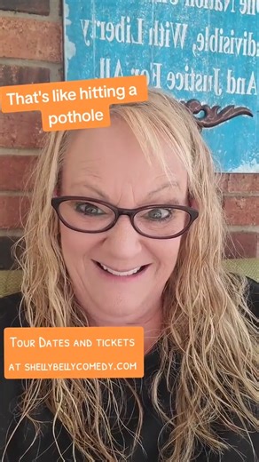 That's like hitting a pothole #funny #comedyvideo #comedygold #funnyreels #funnymoments #funnymemes #LaughOutLoud #ShellyBellyComedy #Pathole | Shellybellycomedy