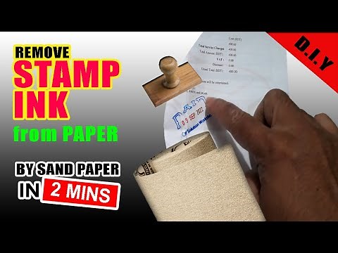HOW TO REMOVE STAMP, SEALS ,SIGNET,STAMPS,INK FROM PAPER– EASY AND 100% EFFECTIVE