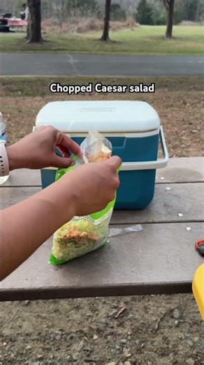 An easy, high protein camp dinner #camping #campfood #campinglife