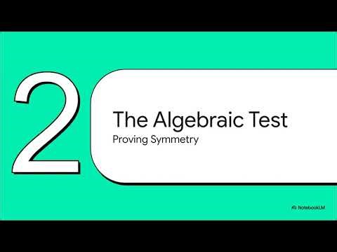 How to Recognize Symmetry Graphically, Algebraically & Numerically in Math