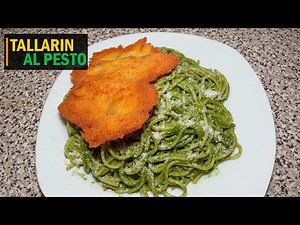 ¡Tallarines verdes con milanesa que te sorprenderán!