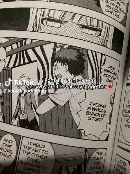 old pics btw 🙏 #komahina #komahinasupremacy #nagito #hajime #hinakoma #fyp #danganronpa