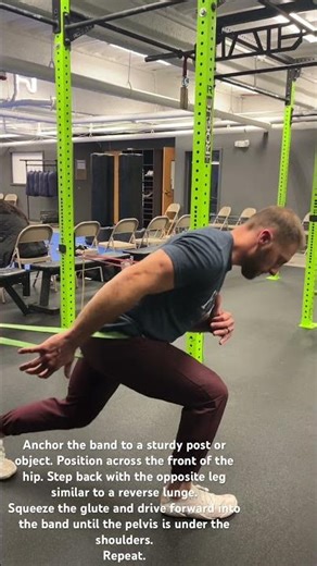 Closed Chain Banded Hip Extension