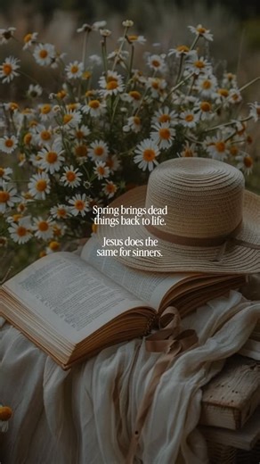 Spring is a picture of resurrection. Trees that looked lifeless bloom again. Flowers push through cold ground. What seemed dead is suddenly alive. But here is the truth Scripture confronts us with. Apart from Christ, we are not spiritually struggling. We are spiritually dead. Dead in our trespasses and sins. Dead in rebellion. Dead in love with ourselves. We are not basically good people who need motivation. We are sinners who have broken God’s law and stand guilty before a holy God. And dead pe