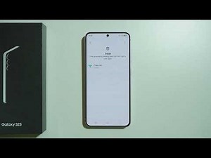 Samsung Galaxy S25: How to Find Trash (Recycle Bin) - Deleted Files from the Last 30 Days