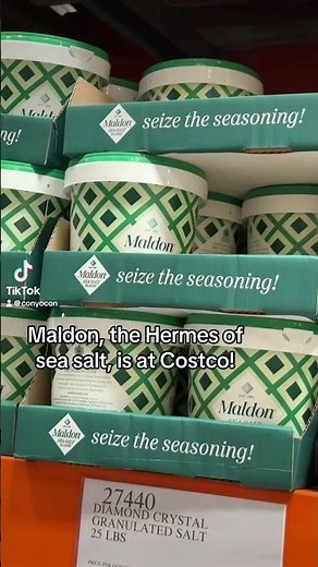 Maldon, the Hermes of sea salt, is at Costco