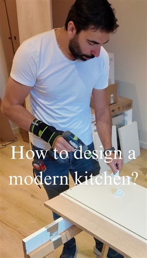 89K views · 645 reactions | Installation Kitchen /How to design a modern kitchen? #cuisine #interiordisagne #localart #artgallery #smalltownbusiness #vintageshopping #localartisans #FurnitureSale #tools #handmadecrafts | byniveau | Facebook