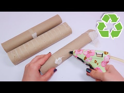 ♻ 5 DIYs or recycling ideas with toilet paper or kitchen paper rolls ♻