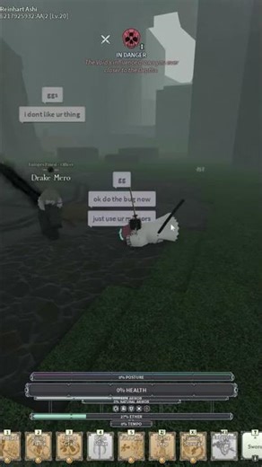 Infinite Shadow Meteors Tech? *NOT MY CLIP* #deepwoken