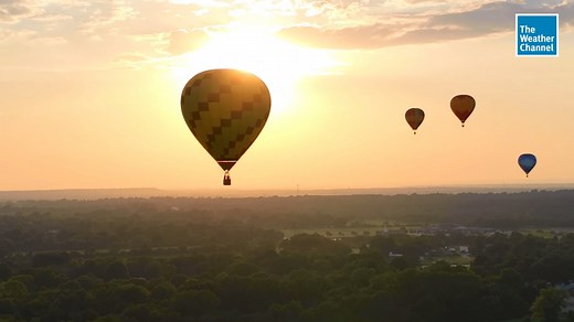 The Oklahoma Festival of Ballooning is this weekend in Muskogee, OK. This is a great event and just big enough with 35 hot air balloons to have some great views but not so big it is hard to enjoy it. I will be going over to cover it for The Weather Channel again this year. Here is a little video from Friday evening last year. #hotairballoon #muskogee | Charles Peek - Storm Tracker/Weather Reporter