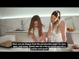 Creating Paper Plate Animals or Masks