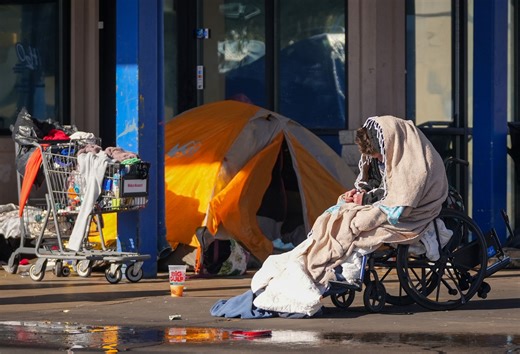 He lived under an overpass in Austin, but we became friends