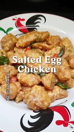 gurih dan creamy! 🤤 cara praktis masak salted egg chicken di rumah ala restoran #TelurdanAyam #serunyakuliner #marikitacoba #marikitabuat