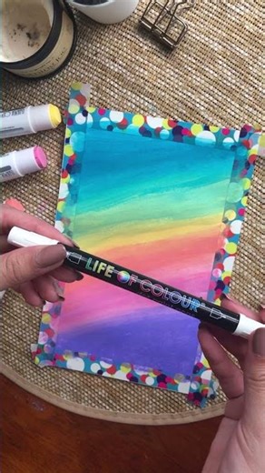 How to use Paint Stix | Satisfying art | Gouache Stix | Life of Colour