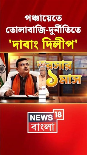 পঞ্চায়েতে তোলাবাজি দুর্নীতিতে দাবাং Dilip Ghosh | N18S #shorts