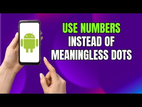How to Set App Notifications to Numbers (Instead of Badges) on Android/ Samsung Phone