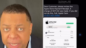 Scammers are blasting out fake “Apple Store Payment Receipt” texts saying something like, “A charge of $211.32 was made. If you did not do this, call Apple Care at…” and then a random 877 number. This video breaks down why that message is a scam, how these criminals try to scare you into calling them, and what they’re really after when you pick up the phone. You’ll learn the real Apple Support number in the U.S. (1‑800‑MY‑APPLE / 1‑800‑275‑2273), how to safely check your Apple account and your b