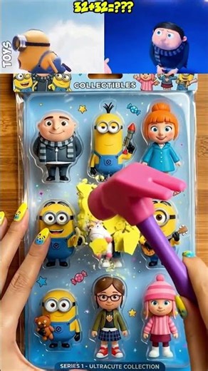 Despicable Me MEGA Pack unboxing figure! #despicableme #minions #unboxing