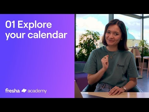 Explore your calendar | Fresha Academy