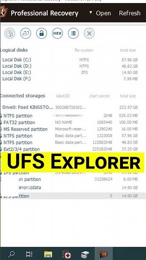 The best software for recovering data from a ZFS disk #shorts #short