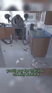 Codsworth in real life #fallout #fallout4 #cgi #cgianimation #fail