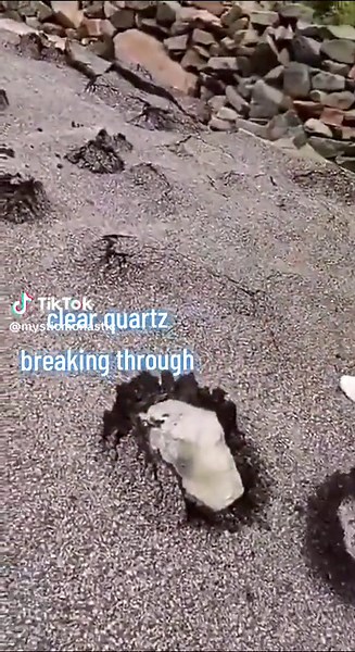Clear Quartz Breaking Through: Explore the Power of Mother Earth