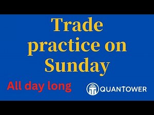 trade practice on Sunday all day long with quantower backtest forex