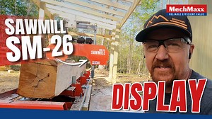 Watch How to Use MechMaxx Sawmill SM-26 on Amazon Live