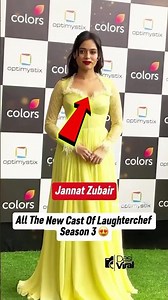 Jannat Zubair 💛 Princess Fairytale Look | Laughter Chefs S3 Set 🔥 Viral Entry! #jannatzubair #shorts