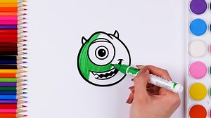 Movie character color pages activity