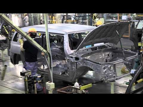FJクルーザーのできるまで 2-2車体工程 / FJ Cruiser Assembly Line 2-2