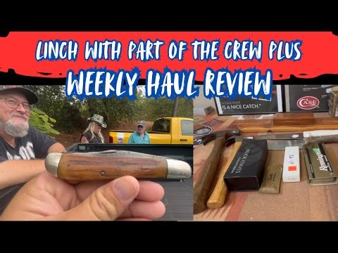 Steakhouse Lunch w/ Part of the Crew; Plus My Week’s Haul Review