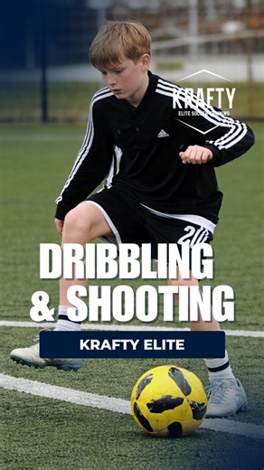3 Drills for Dribbling & Shooting 🚀 Attack the space, shift your feet & finish with confidence. Follow for more drills ⚽