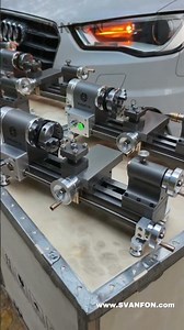 Mini Lathe, Compact Mini Lathe, Micro Lathe, Desktop Lathe, Small Turning Lathe, DIY Lathe SVANFON