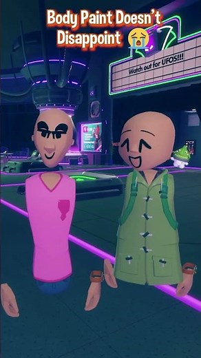 1 week in Body Paint #recroom #vr #videogame