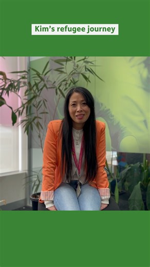 "I was very grateful to come over to Australia as a refugee, and be able to then go to school, and work and start a new life again here."Hear from Kim, Program Manager, as she reflects on her experience as a refugee and reveals what inspired her to join Life Without Barriers' National Immigration Support Services team.💻Visit our website to learn more about our supports. Video: Kim answers questions about her role as a Case Coordinator and her lived experience as a refugee, which appear as text 